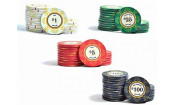 Набор для покера Luxury Ceramic на 200 фишек