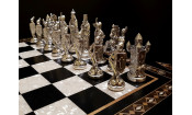 Шахматы "Сражение" венге антик