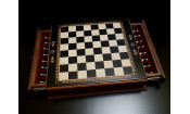 Шахматы подарочные "Аристократ" венге антик