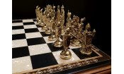 Шахматы подарочные "Аристократ" венге антик