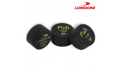 Наклейка для кия Longoni Fuji Black ø14мм Medium 1шт.