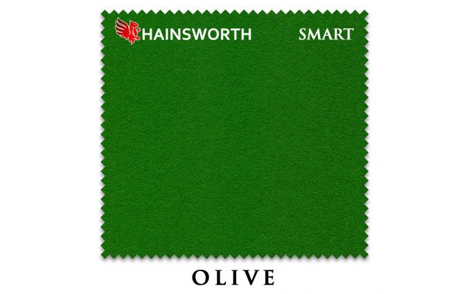 Сукно Hainsworth Smart Snooker 195см Olive