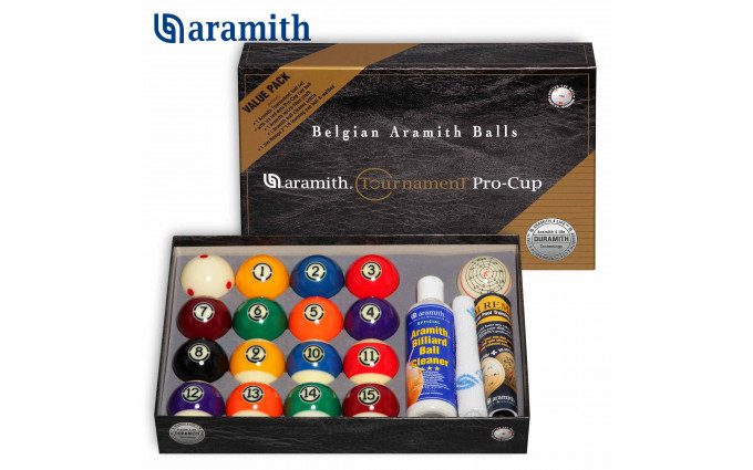 Шары Pool Aramith Tournament Value Pack ø57,2мм