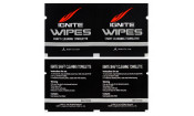 Салфетка для чистки кия Mezz Ignite Wipes Shaft Cleaning 100шт.