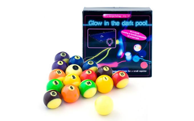 Набор аксессуаров Aramith Glow in the Dark Kit Pro Pool ø57,2мм