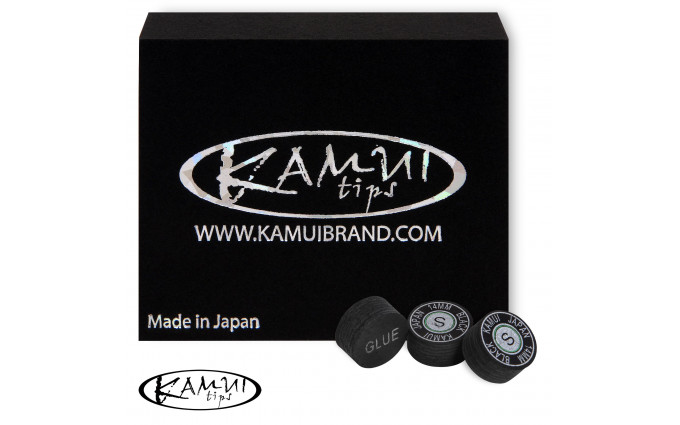 Наклейка для кия Kamui Black ø14мм Soft 1шт.