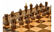 Шахматы + нарды резные "Гамбит 2" 60, Simonyan