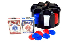 Покерный набор "Bicycle Revolving Poker Chip Rack" на 200 фишек