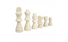 Шахматные фигуры деревянные с подложкой Partida 7,6 см