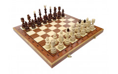 Шахматы "Индия-3" 50 см маркетри, Madon (деревянные, Польша)