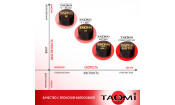 "Шоубокс TAO-MI" Наклейка для кия TAO-MI 13мм, HARD с фиброй(30шт)