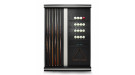 !Киевница SOHO ясень/мдф/шпон (Black_bristol,Manchester 45 Yellow green ш1,98м)