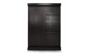 !Киевница SOHO ясень/мдф/шпон (Black_bristol,Manchester 45 Yellow green ш1,98м)
