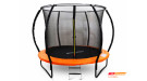 Батут GLOBAL SLF 8 футов с внутренней сеткой и лестницей