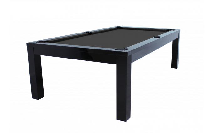 Бильярдный стол для пула Penelope 8 ф (черный) с плитой