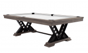 Бильярдный стол для пула Vienna 8 ф (silver mist) с плитой