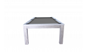 Бильярдный стол для пула Penelope 8 ф (silver mist) с плитой