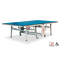 Теннисный стол складной для помещений "K-2023 ITTF Indoor" (274 Х 152.5 Х 76 см ) с сеткой
