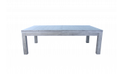 Бильярдный стол для пула Penelope 8 ф (silver mist) с плитой, со столешницей
